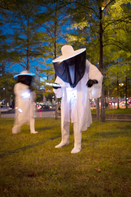 Jacqueline Hen is an Artist and Spatial Designer working on largescale performative installations.